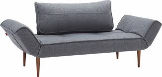 Beste preise und kostenlose, deutschlandweite lieferung in ihr wohnzimmer. Innovation Living Schlafsofa Zeal Im Scandinavian Design Styletto Beine Inklusive Ruckenkissen Online Kaufen Otto