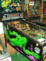 1993 Bally Creature From The Black Lagoon Pinball Game Ebay Pinball Game Pinball Pinball Art