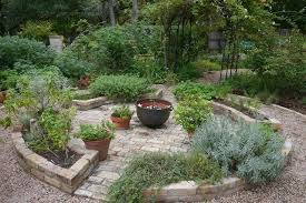 Rock Rose Inside Austin Gardens Tour Herb Garden Design Healing Garden Herb Garden