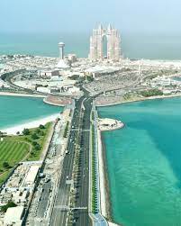 Aerial View Of Abu Dhabi Corniche Uae Abu Dabi Gorod Mir