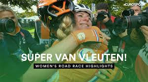 Getty images van vleuten, who entered the race as one of the favorites, lamented the lack of earpieces for her premature celebration. Extraordinary Annemiek Van Vleuten Wins World Road Race With Awe Inspiring 100km Solo Breakaway Eurosport