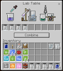 What to make in minecraft chemistry lab . 2