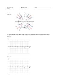 If we watch ocean waves or ripples on a pond, we will see that they throughout this section, we have learned about types of variations of sine and cosine functions and used that information to write equations from graphs. Graphing Sine And Cosine Functions Activity Worksheets Tpt