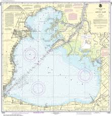 Noaa Nautical Chart 14850 Lake St Clair