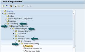 sap fi block g l account tutorialspoint