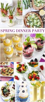 Take this idea to the next level by creating a full bloom theme for your dinner party. Host A Spring Dinner Party In Style Spring Dinner Spring Party Food Birthday Dinner Party