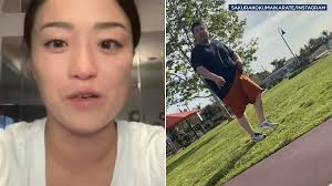 Man arrested after allegedly punching Korean American couple, threatening  Olympian Sakura Kokumai at Orange park