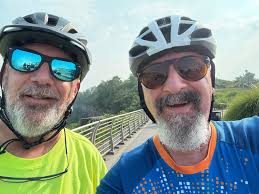 Friday lunch with my big brother Only guy I know around here that'll jump 