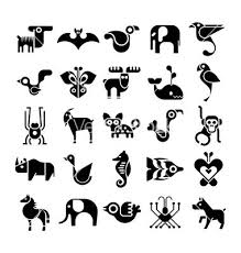 Black And White Vector Black And White Animal Icons Vector Art Download Fish Vectors 4880159 Animal Icon Animal Logo Animal Logo Inspiration