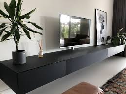 tv meubel zwevend industrieel decor interior interior decorating