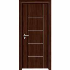 Easelife 66 ft stainless steel sliding barn door hardware track kitheavy dutyanti rust anti corrosionslide smoothly quietlyeasy installfit a wide variety of pvc bathroom door design options are available to you such as open style surface finishing and screen netting material. Dark Brown Fine Finish Pvc Doors At Price 1000 Inr Piece In Chennai Id 6384904