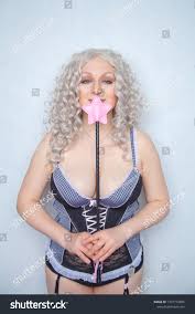 Caucasian Curvy Girl Erotic Lingerie Leather Stock Photo 1337779856 |  Shutterstock