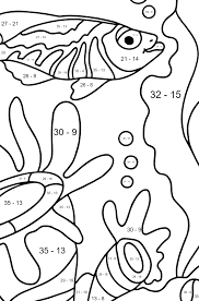Help them take their imagination to a new level! Coloring Page A Fish Is Swimming Color Online And Print