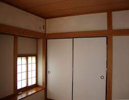 暗い和室壁が ピンク色の漆喰 で塗り替えて 可愛い和室に 模様付 和室 壁 和室 壁