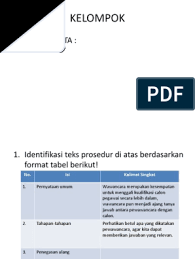 Oleh karena itu, penting untuk mempersiapkan diri menghadapi tahapan ini. Teks Prosedur Pdf