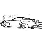 The coloring pages below may not let you change the wheels or upgrade the engine, but it will spark the inner artist in you. 35 Corvette Cars Coloring Pages Ideas Cars Coloring Pages Corvette Coloring Pages
