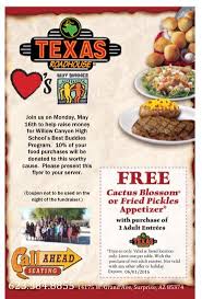 Learn how to make your own texas chili. Best Buddies Wchs On Twitter Texas Roadhouse Fundraiser On Monday The 16th 3 00 9 30 Come In Eat Meet Some Of The Kids Show This Tweet
