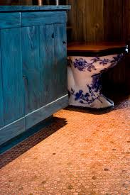 Diy copper penny floor project: Copper Penny Floor Tile Eklektisch Phoenix Von Alpentile