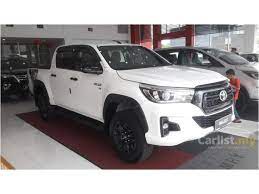 2.4v at 4×4 pada harga rm133,880; Toyota Hilux 2021 Rogue 2 8 In Johor Automatic Pickup Truck White For Rm 108 800 7573136 Carlist My