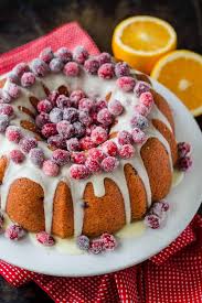 Whether those words fill you with delight or dread, it's time to start thinking about decorating. Cranberry Bundt Cake Recipe Video Natashaskitchen Com