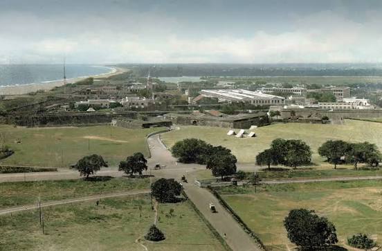 Fort St George in 1900 British India, Madras