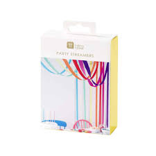 Streamer or streamers may refer to: Birthday Brights Rainbow Streamers By Talking Tables Jeremy S Home Store