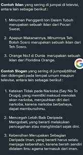 Di dalam tubuh yang sehat terdapat jiwa yang kuat. Carilah Masing Masing Dua Contoh Iklan Slogan Dan Poster Internet Brainly Co Id