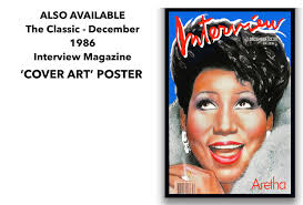 ARETHA Franklin & Bob DYLAN • Milton Glaser's CLASSIC Psychedelic • H Q  Replica Prints