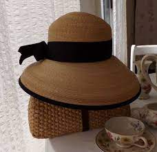 Peter Beaton Nantucket Straw Hat By Peter Beaton By Therookandsparrows On Etsy 42 Straw Hat Millinery Hats Beautiful Hats