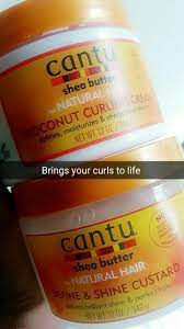 Cantu Curling Cream And Custard Are So Good Cantu Hair Products Cantu Curl Cream