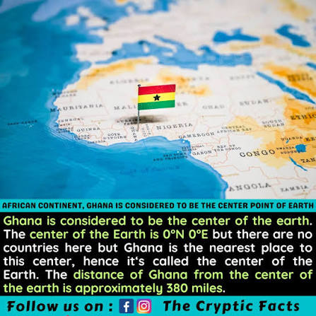 The exact center of the world map sits in the ocean south of this country.  Hint 1: It is in West Africa. Hint 2: Its flag carries a single black star.  Here