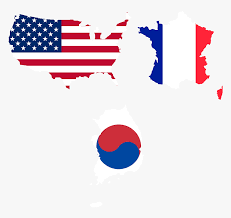 5 things about wnba star & team usa flag bearer at olympic opening ceremony josh peck wants tom hanks in 'turner & hooch' reboot: United States Of America France And South Korea Us To Mexico Map Hd Png Download Transparent Png Image Pngitem