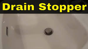 sink pop up drain stopper tutorial