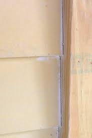 Cracks and holes in any surface collect water, which causes paint to peel. How To Caulk Exterior Siding And Why Not To Caulk Fresh Pressure Treated Wood The Space Between