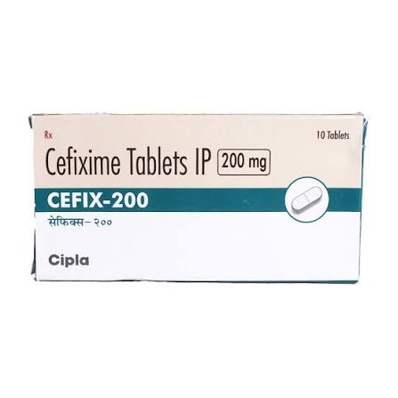 Buy Cefix-200 Tablet online | Uses, Side Effects, Price and substitutes | Apollo Pharmacy