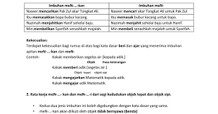 Arti sipi adalah si·pi a tidak mengenai sasaran; Topik 5 Imbuhan Men Kan Dan Men I Doc Google Drive
