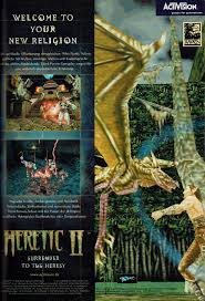Six million people read the economist every week. Heretic Ii 1998 Promotional Art Mobygames