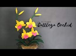 Diy Felt Cattleya Orchids Cara Membuat Bunga Anggrek Dari Flanel Youtube Bunga Kain Tenun Anggrek Bunga Kertas