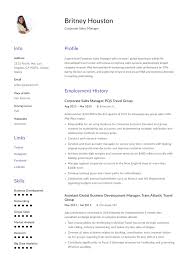 corporate sales manager resume template
