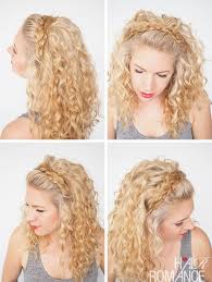 Here are 30 different braided hairstyles to get you out of your topknot rut. 22 Hairstyles To Tame Frizzy Or Curly Hair Stay At Home Mum