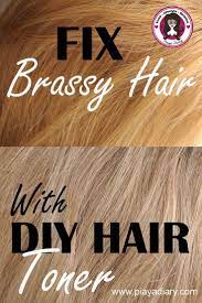 Hair Toner In 2021 Hair Toner Brassy Hair Diy Hair Toner
