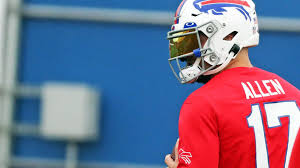 Josh allen (ca) quarterback di football americano statunitense (it); Why Is Bills Quarterback Josh Allen Wearing A Visor In Practice Buffalo Bills News Nfl Buffalonews Com