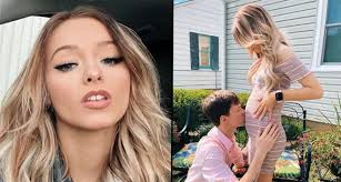 Zoe Laverne exposes cruel messages from trolls threatening her unborn  baby's life