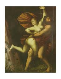Perséphone ( περσεφόνη / persephónê) est la fille de zeus et de déméter et aussi épouse d' hadès. Francesco Melzi L Enlevement De Proserpine Mutualart