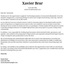 Sample cover letter legal assistant. Paralegal Cover Letter Examples Samples Templates Resume Com