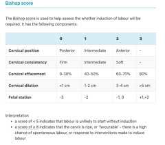 Image result for Bishop Score