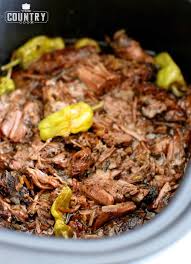 The cook will break it down and the roast just falls apart. Crock Pot Mississippi Pot Roast Video The Country Cook