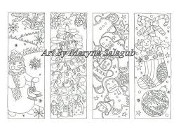 Diy Christmas Bookmarks Print Color And Make Yourself Digital Download Coloring Page Children Art Doodle Coloring Sheets Holidays Seasons In 2020 Christmas Bookmarks Coloring Bookmarks Bookmark Printing