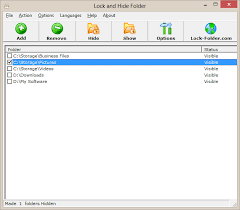 Lock And Hide Folder