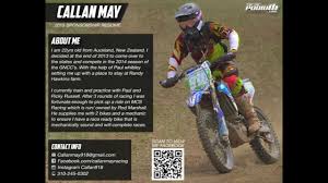 See more ideas about motocross, motocross racing, motorcross. 2015 Callan May Sponsorship Resume Topthepodium Com